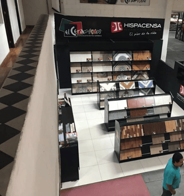 exhibidores en madera mdf
