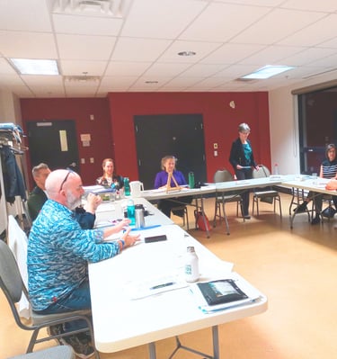 Réunion de groupe du club Toastmasters Vallée-du-Richelieu. 2