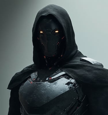 Dr doom in a cool sleek upgraded costume