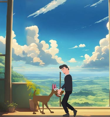 Hound Dog News for Kids S1 E1 Alex and Ruff's first day at Hound Dog News