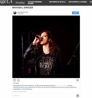 Rayssa Slater SAG Actor & Musician - voyage la article 