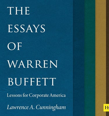 Top Investment Book: The Essays of Warren Buffet: Lawrence A. Cunningham