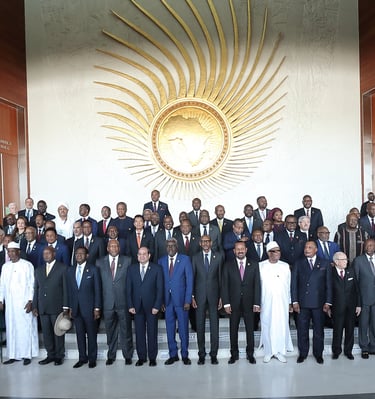 African Union, Heads of States Group Photo @ AU Addis Ababa, Ethiopia