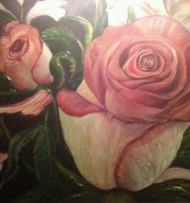 flowers-roses-floralart-oil-painting-Studio-Ananta-spiritual-libre-essence-anuragk-gupta