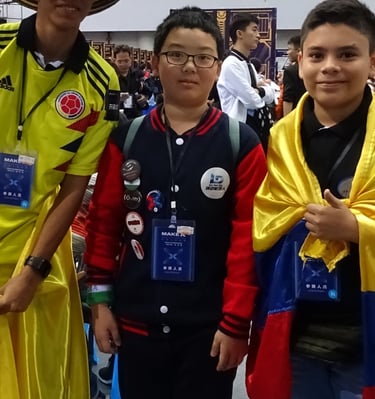 Participación Internacional en competencia de robótica China