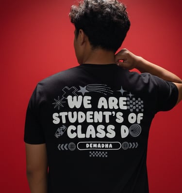 kaos kelas desain texera