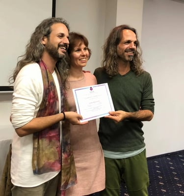 Narayan Jyoti, Noam Paz ir Jurgita Adom