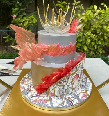 baking workshop participants with Geetika at Aliza Cook Studio Barnala