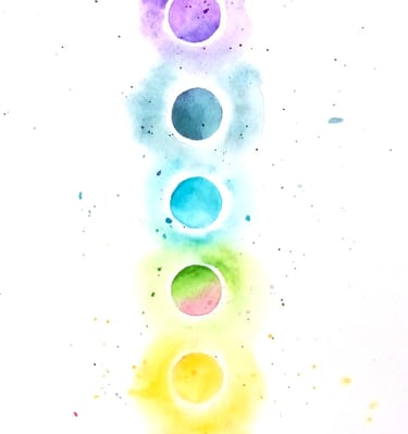 a rainbow colored chakrai chakrai chakrai chakrai cha