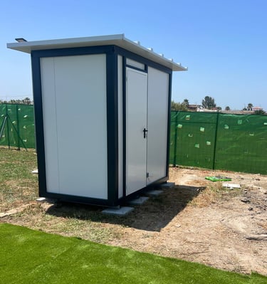 casa prefabricada con pannel Sándwich