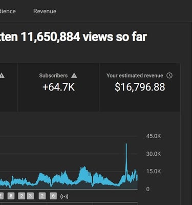 A client's channel growth in just 4 months