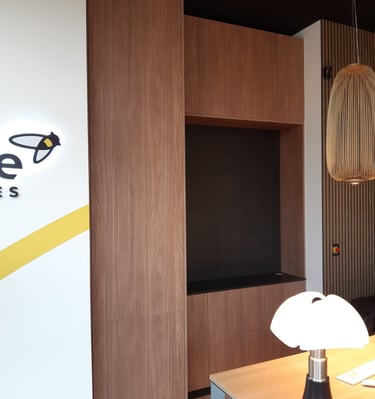 Placard acceuil en entreprise - DEPETRIS DESIGN