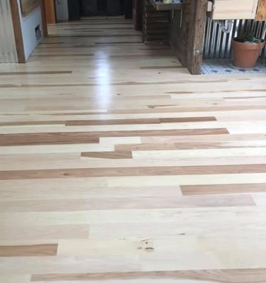 Custom hardwood floors