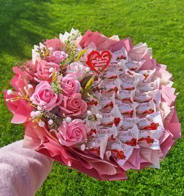 Užsakomos saldainių puokštės. Panevėžys