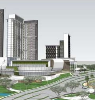 Masterplan Bangunan Campuran di Bogor