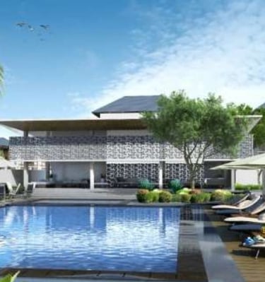 Desain Club House di Cikarang