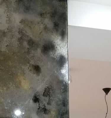 Lustra postarzane w kuchni