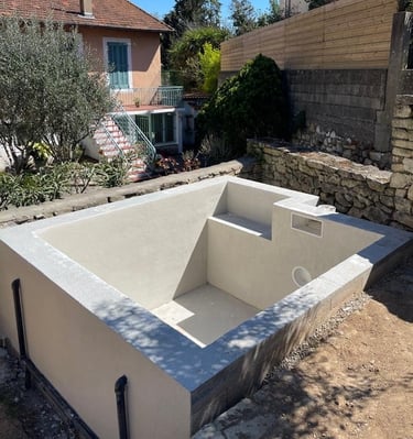 Création piscine sur Gallargue-le-Montueux
