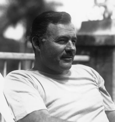 Ernest Hemingway, writer, adventurer, scoundrel