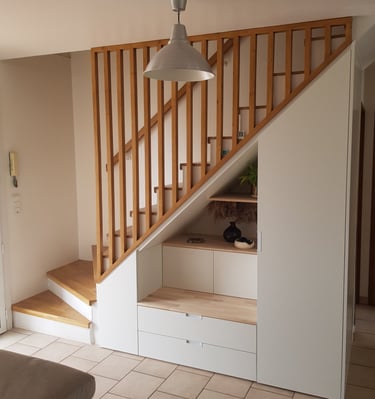 Agencement sous escalier