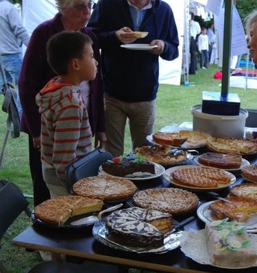 Vente de pâtisseries