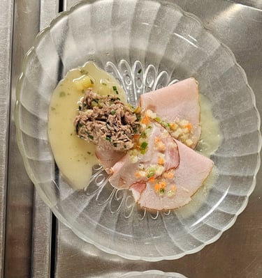 Tafelspitz Terrine und Rippli Carpaccio