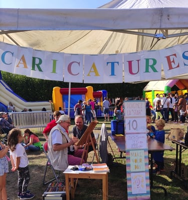 Photo d'ambiance à la fête de Kraainem