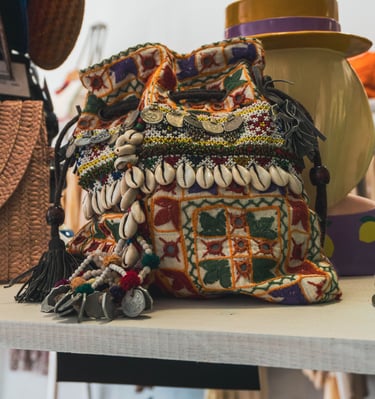 Bolso estilo boho Ibiza Ghaliaria Moda tienda en Dénia