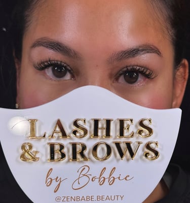 Redondo Beach brows and lashes by Bobbie