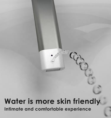 Smooth Nozzle and Self Cleaning Smart Toilet