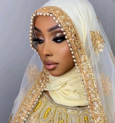 Somali Weddig dress at Shaash alalaas