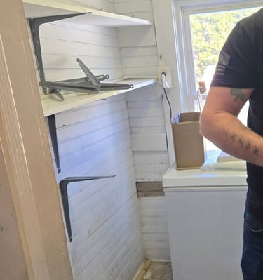 remodel project start