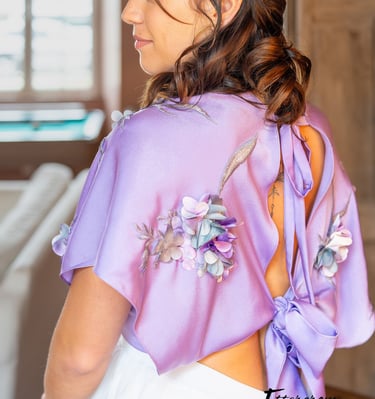 Tenue de soirée Lilas
