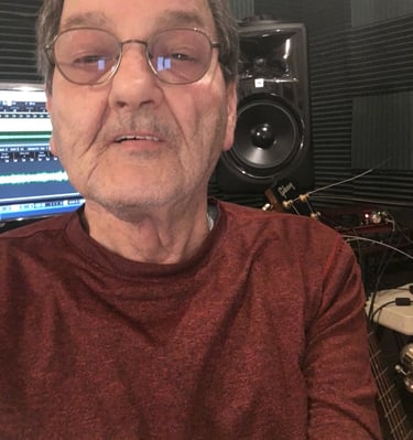 Me recording cancer healing music