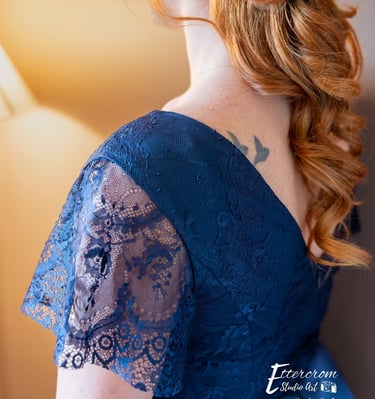 Robe de soirée Blue Moon