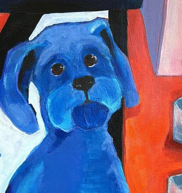 Something Missing? - acrylic on canvas