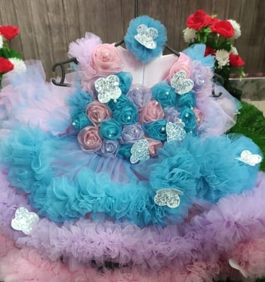 baby girl frock, small baby girl frock