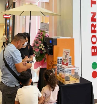 popcorn, cotton candy, waffle, ice cream services in kl penang selangor johor melaka ipoh perak