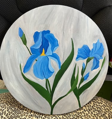 Blue Orchids