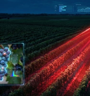 KWRYO, Dron scanning spectral laser reader