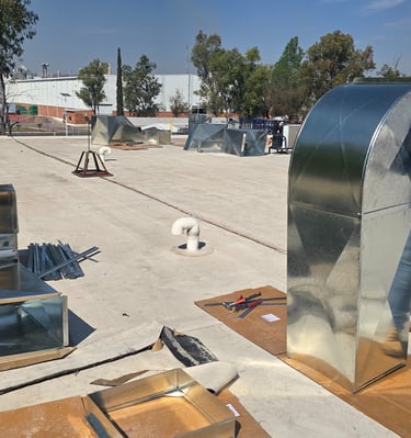 Instalación de sistema de aire