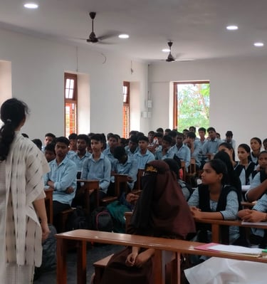 AIHE-Gopika session with students