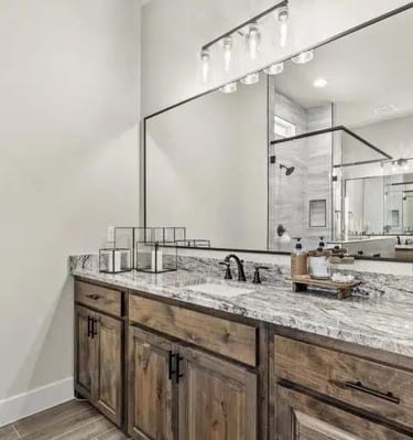 Bathroom remodel driftwood