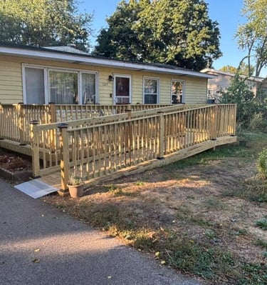 Handicap Ramp deck