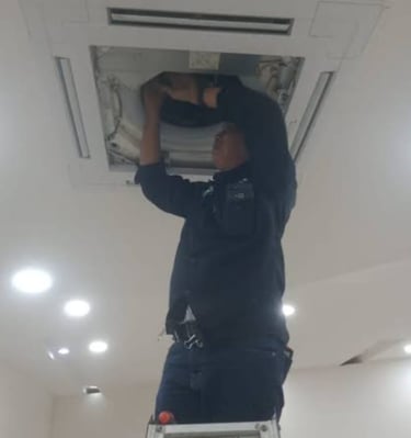 layanan servis AC dan berbagai peralatan pendingin di Mataram