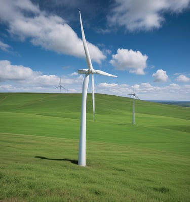 A rooftop solar panel installation on a modern industrial building under clear blue sky