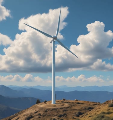 Aerial view of a large solar farm with rows of panels stretching across the landscape