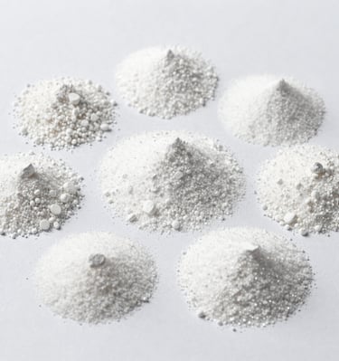 Industrial limestone quarry with heavy machinery in action under a clear sky.