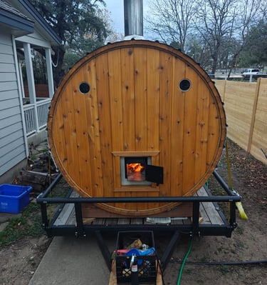 mobile sauna austin