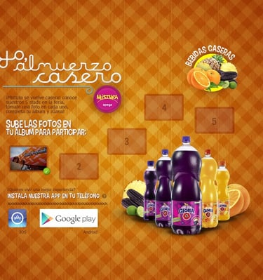 App para Bebidas Caseras del Grupo Gloria y su participación en la Feria Gastronómica Mistura Perú